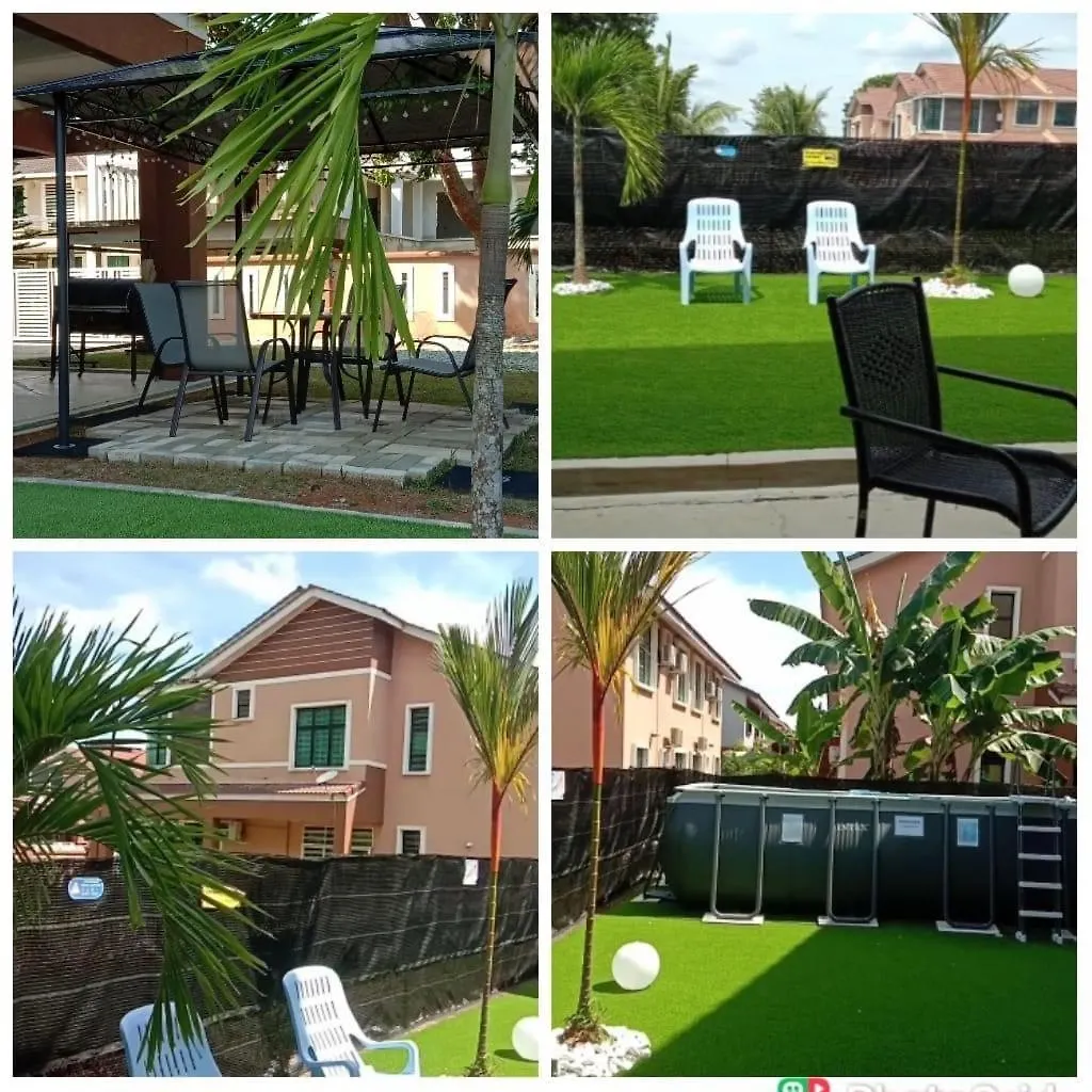 Al Baraqah Baiti Homestay Melaka With Garden Pool Kampong Padang Keladi Malaysia